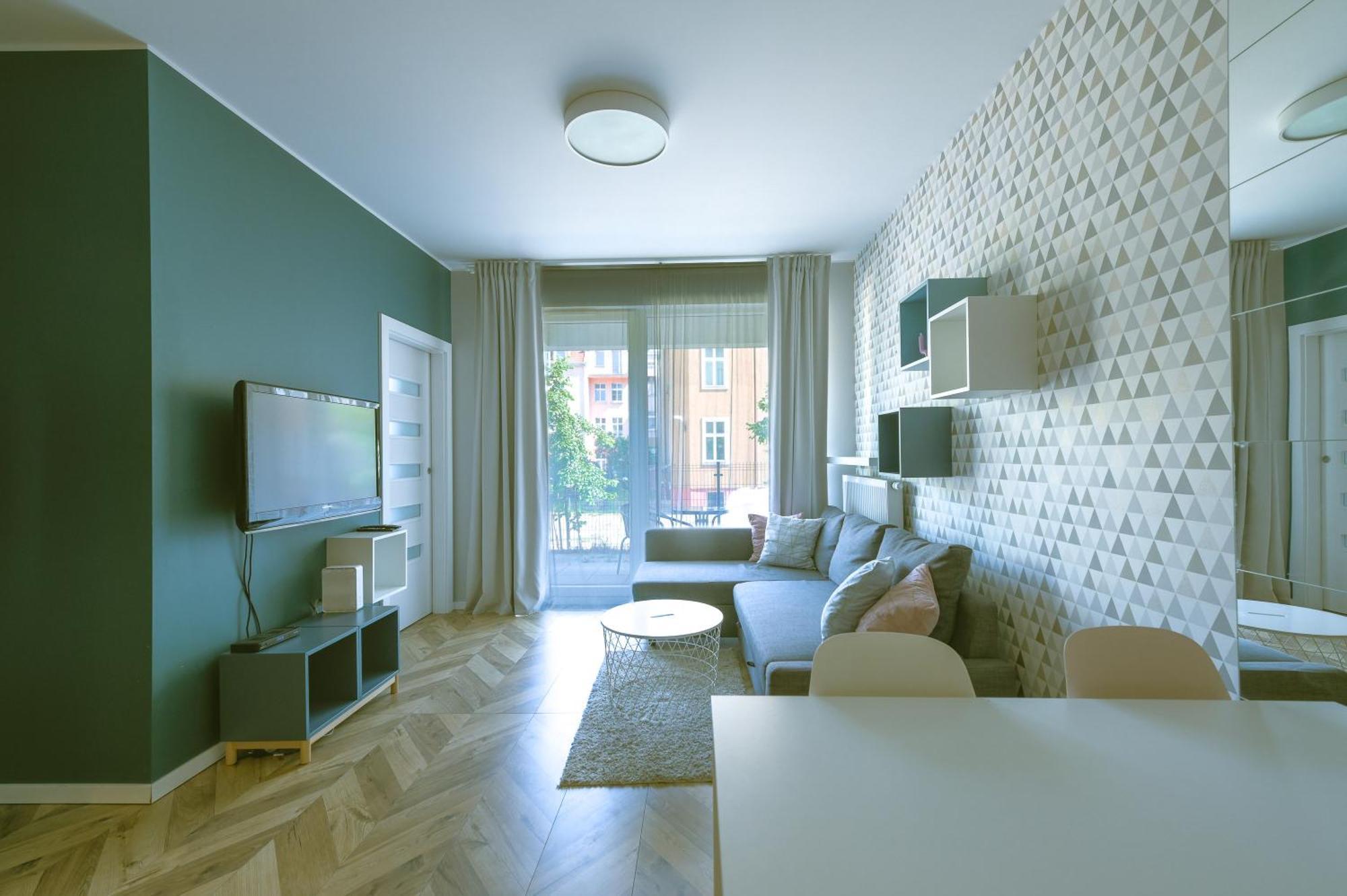 Apartamenty Wrzeszcz Q4Apartments กดัญสก์ ภายนอก รูปภาพ